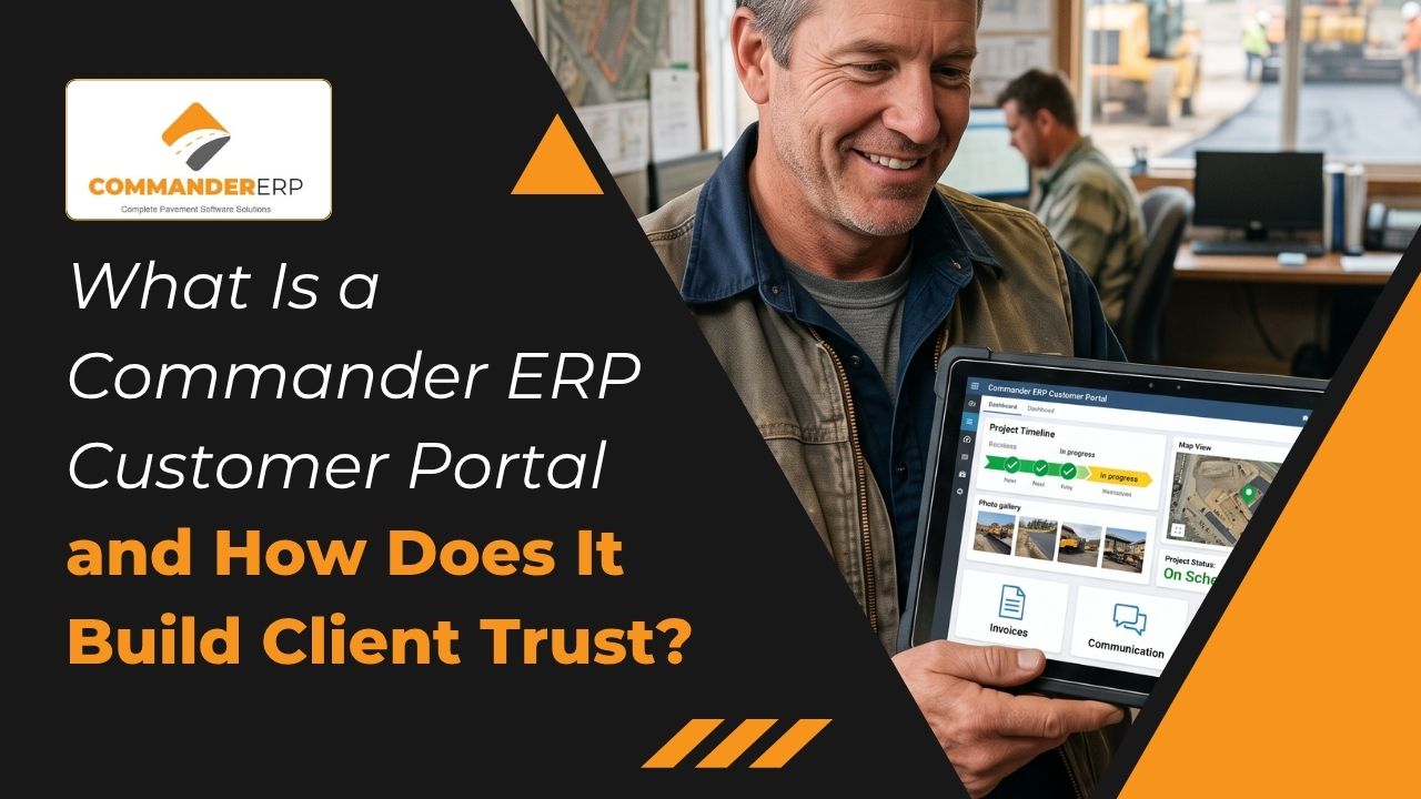 What Is a Commander ERP Customer Portal and How Does It Build Client Trust?